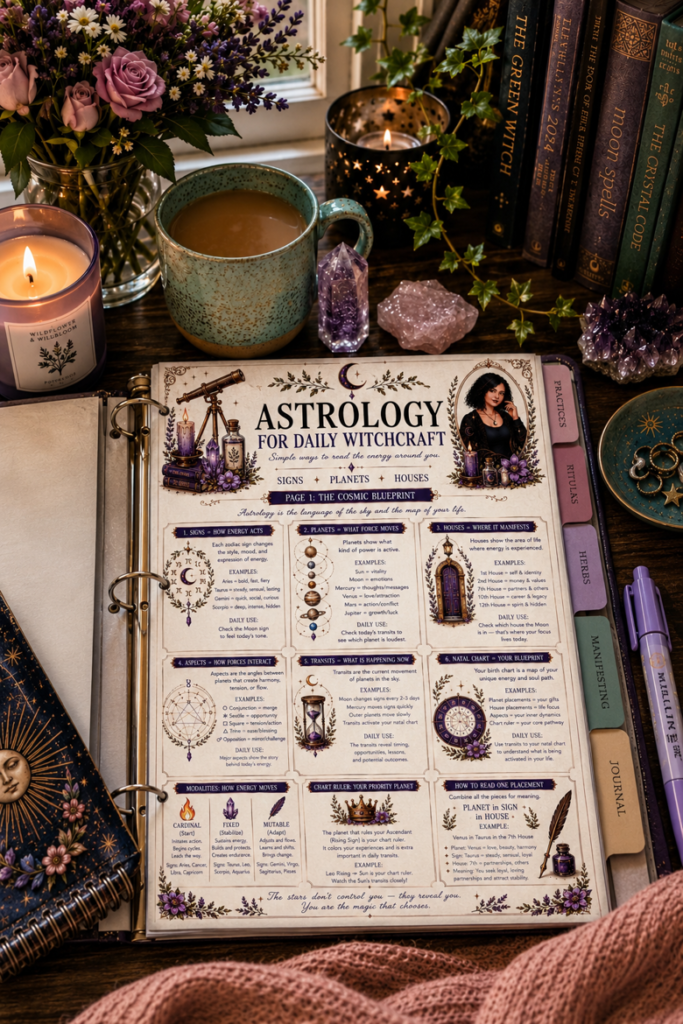 Astrology for Daily Witchcraft | Grimoire Expansion Set