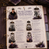 Wind3 Wind Chime Witchcraft Grimoire Pages (Expansion Page Set)