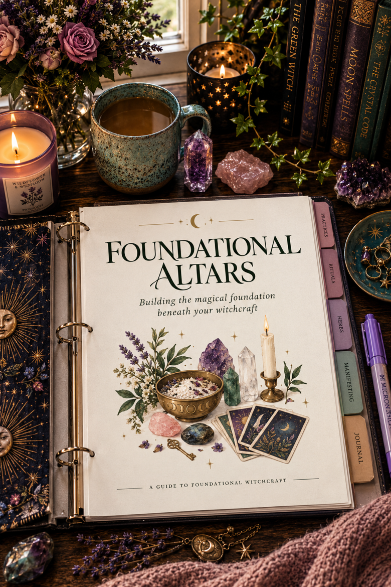 Foundational Altars Guide + Free Bonus: Printable Altar Focus Cards - Image 1